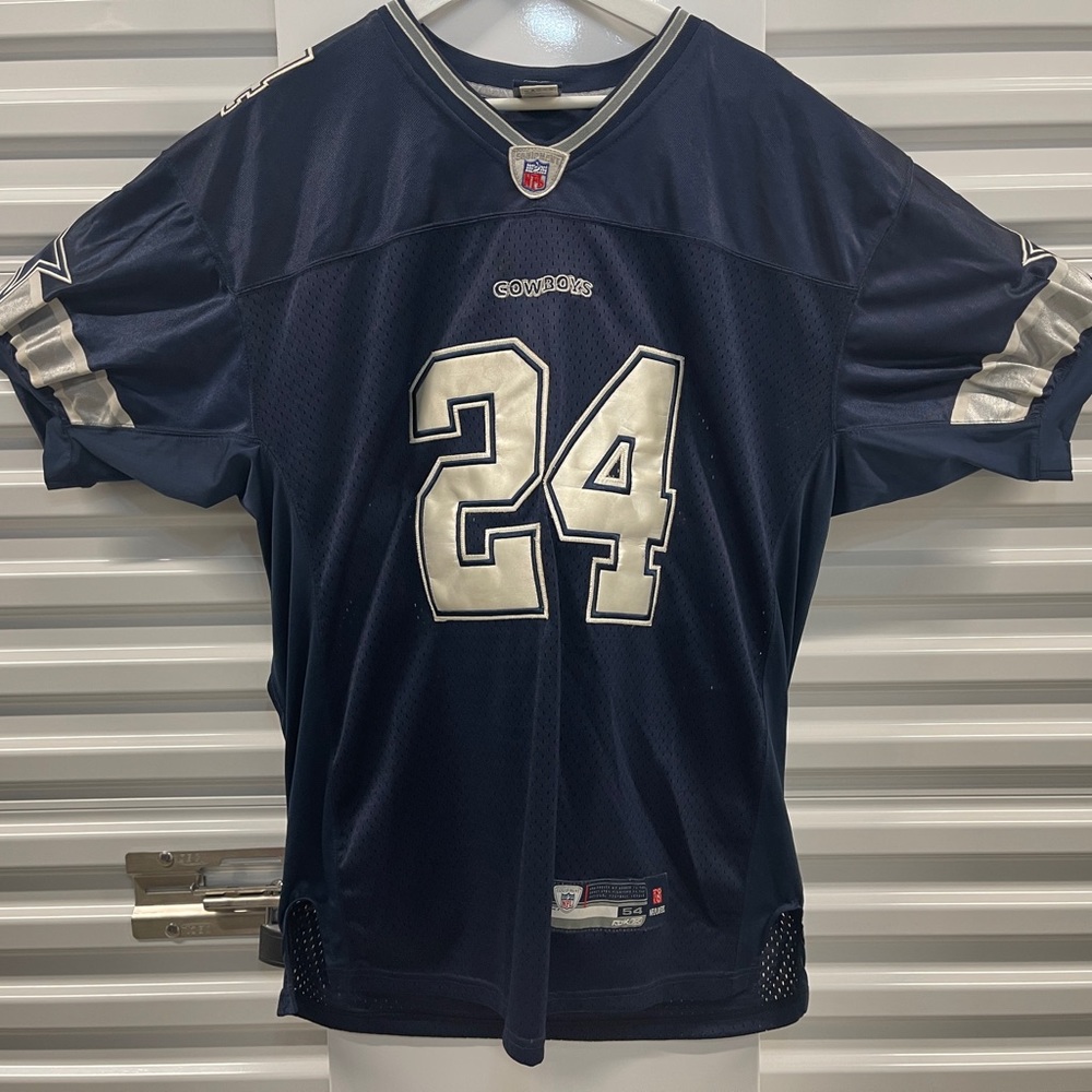 Vintage Reebok NFL Dallas Cowboys Marion Barber Football Jersey sz 54
